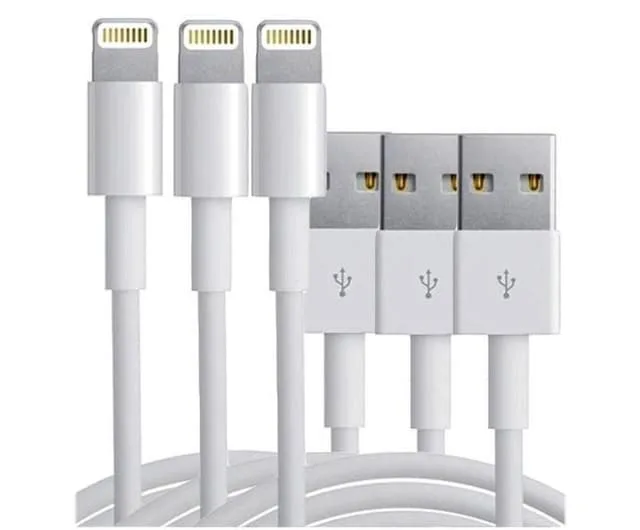 Teknikproffset Extra kvalitativa USB-kablar till iPhone och iPad