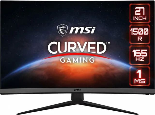 MSI Optix G27C7 27" välvd bildskärm för