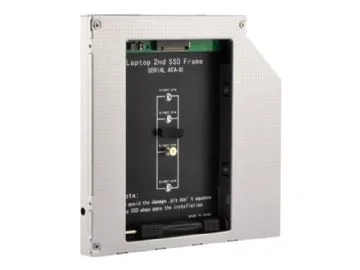 USB till SATA-kabel, slimline SATA II 13 stift, 7 6 stift, USB 2.0, 35 cm, slimline SATA-kabeladapter, för CD/DVD-ROM-enhet, bärbar dator, SSD och HDD