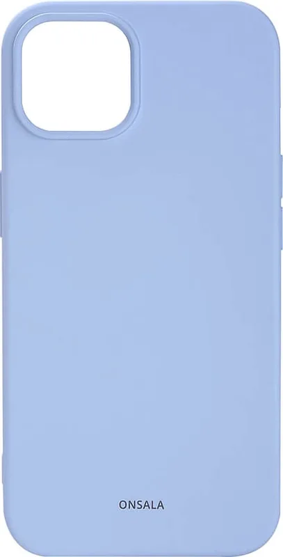 ONSALA Backcover Silicone iPhone 14 Plus 6,7" Light Blue