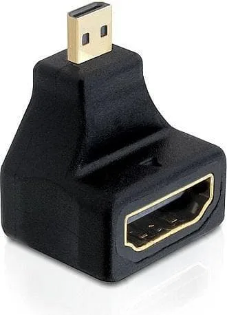 DeLOCK HDMI High Speed with Ethernet adapter, Micro HDMI ha
