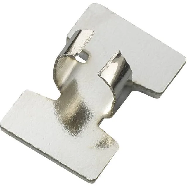 TRU COMPONENTS 543638 Fästklämma självhäftande Silver 1