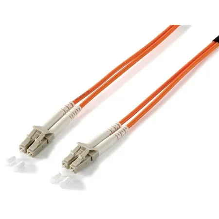 Equip LC/LС 50/125μm 5.0m InfiniBand- och fiberoptisk kabel, 5 m, orange