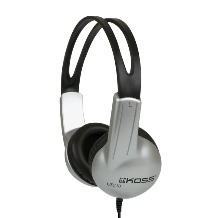 Koss UR10 on-ear-hörlurar silver