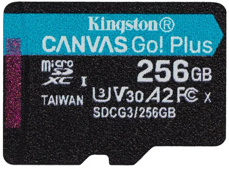 Kingston Canvas Go! Plus 256 GB mikroSDXC UHS-I