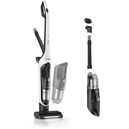 Bosch Serie 4, Genopladelig st øvsuger, Flexxo 28 Vmax, Hvid