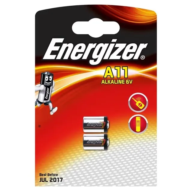 ENERGIZER Batteri A11/E11A Alkaline 2-pack
