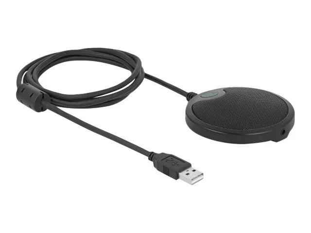 Delock - Mikrofon - USB - sortera