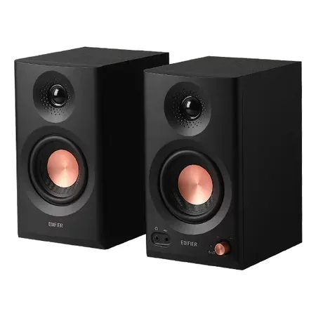 Edifier MR3 kompakta studiohögtalare 2.0, Bluetooth, svart