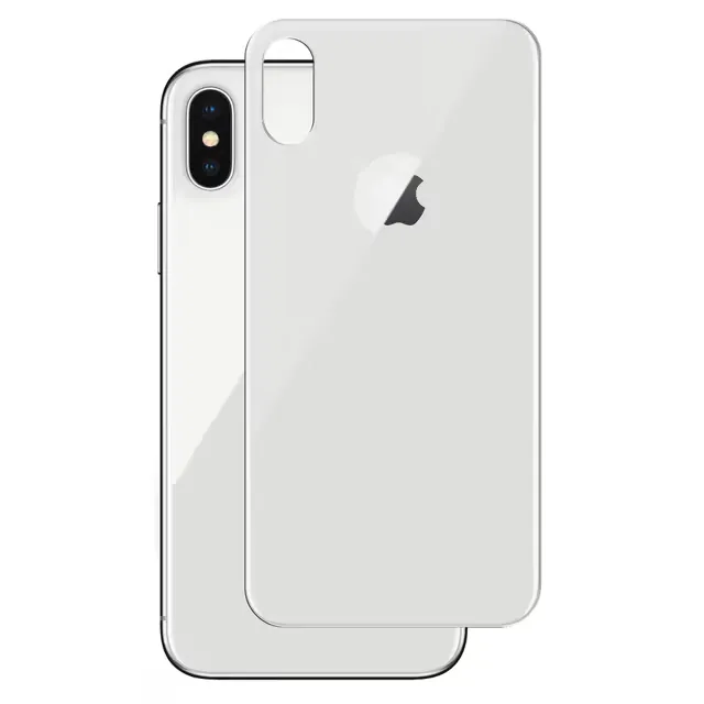 Panzer välvt silikatkydd iPhone X/Xs/11 Pro (grå)