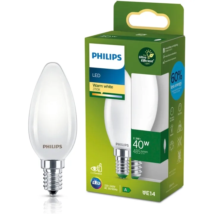 Philips LED E14 Kron B35