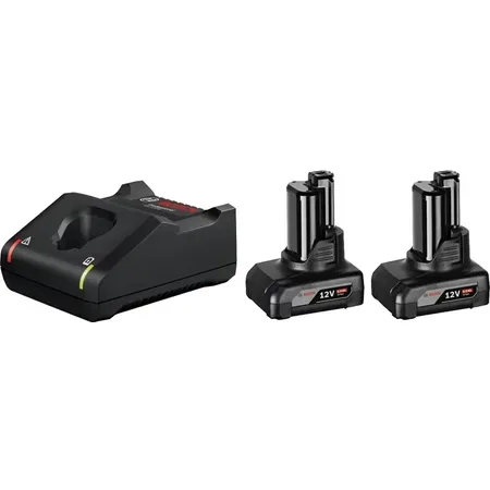 Bosch Professional 1600A01B20 GAL 12V-40 +2x GBA 6.0Ah Verktygsbatteri och laddare 12 V 6 Ah Li-Ion