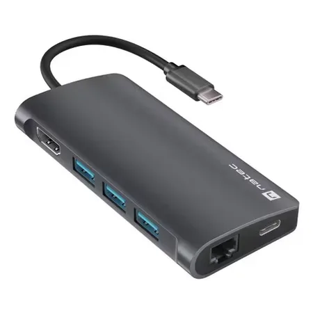 Natec Fowler 2 USB-C-multiportadapter 8 i 1
