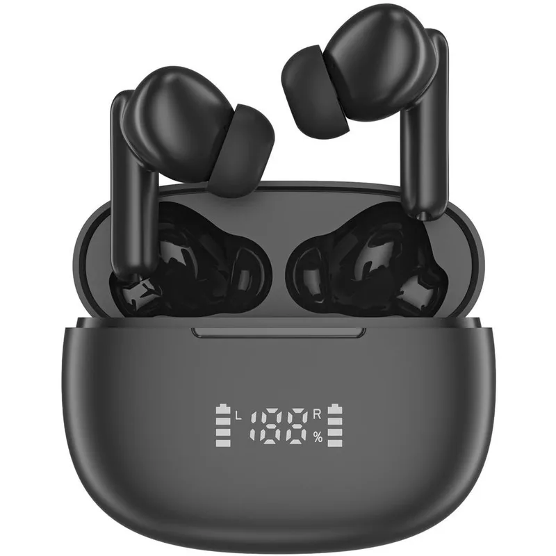 Audeeo Hörlurar In-Ear TWS ENC LED Navigator Svart