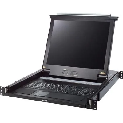 ATEN 19" KVM-konsol och 17" LCD-monitor