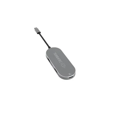 Terratec Connect c5 USB-C-hubb, USB 3.2 Gen 1, silver