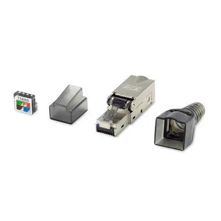 Equip 121171 RJ-45-kontakt, nickel, Cat6a