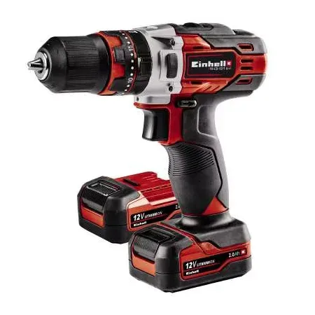 Einhell TE-CD 12/1 Li-i (2x2,0Ah) Slagborrmaskin batteri 2-växel inkl. 2x batterier
