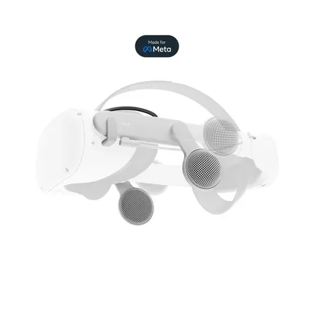 Logitech Chorus integrerade hörlurar för Meta Quest 2, vit