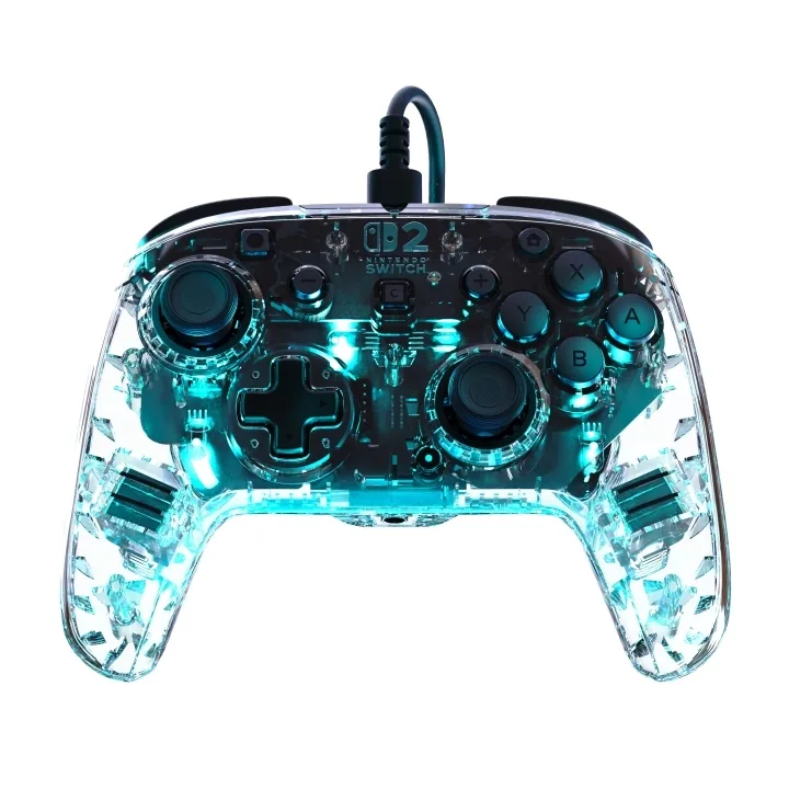 Turtle Beach Afterglow Clear trådbunden kontroll för Nintendo Switch