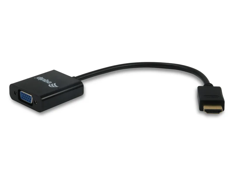Equip 11903607 adapter HDMI till VGA, svart