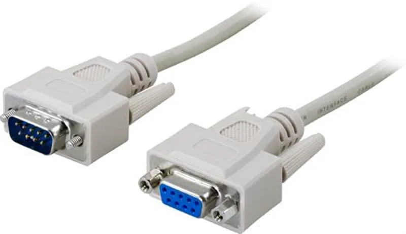 DELTACO apparatkabel, 3-pin för notebook, rak CEE 7/7