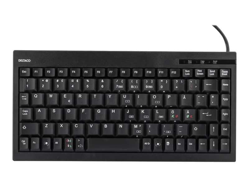 Minitangentbord med USB-anslutning (TB-5V)