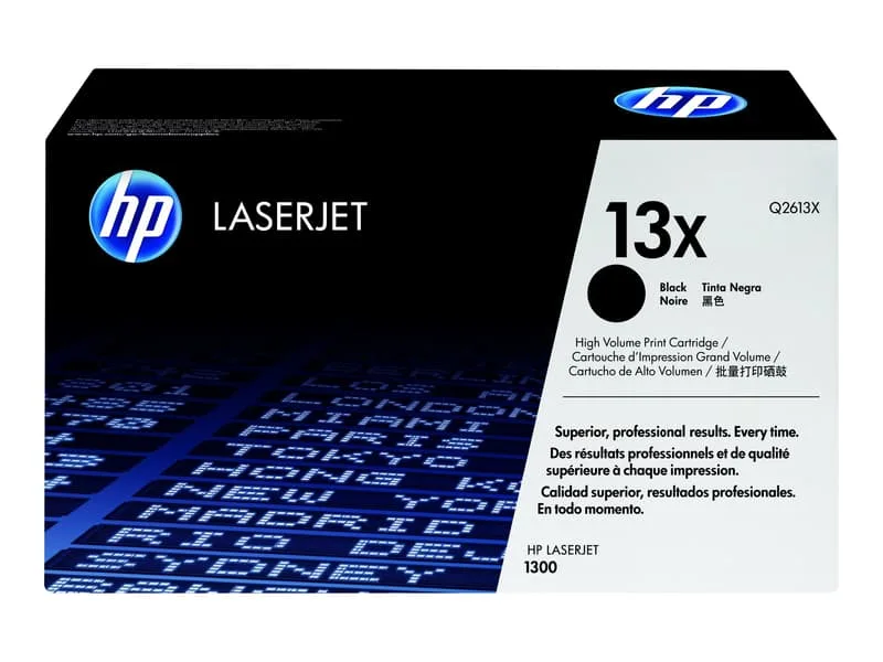 HP 13X Svart