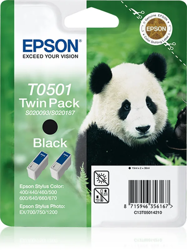 Bläck Svart Twin pack