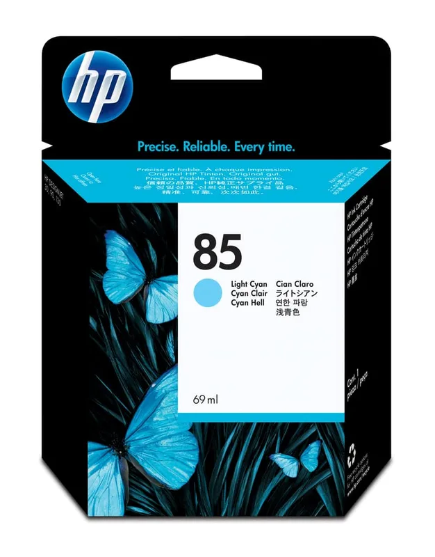 HP Bläck Ljus Cyan No.85 DNJ 30/130