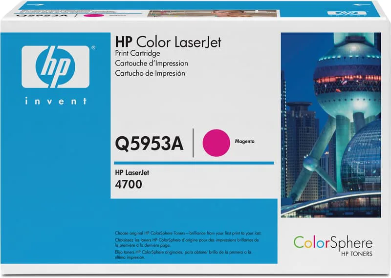 HP 643A - magenta - original - LaserJet