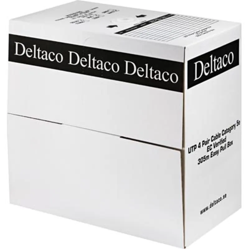 DELTACO bulkkabel - 305 m
