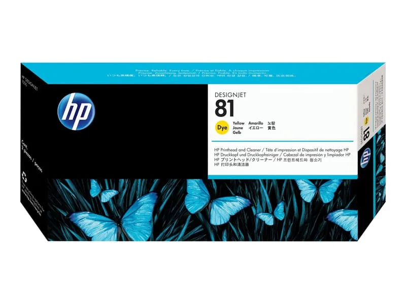 HP 81 - gul