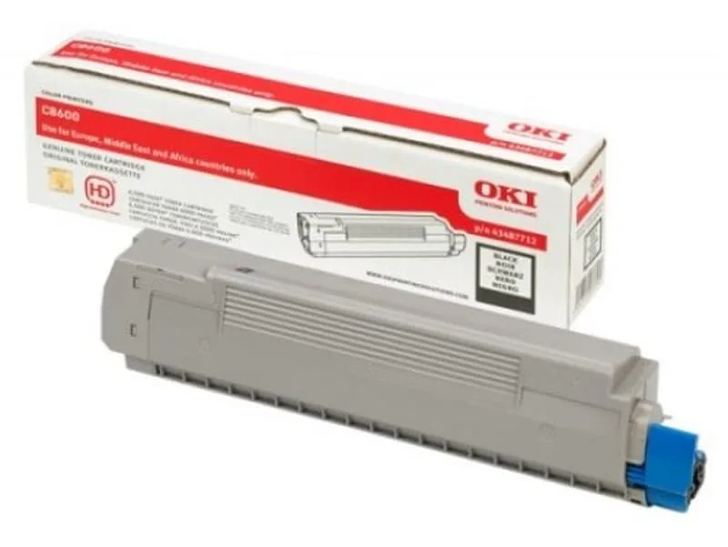 OKI C8600/C8800, 6000 sidor, Gul