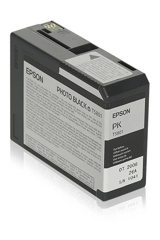 Epson Bläck Svart Foto T5801