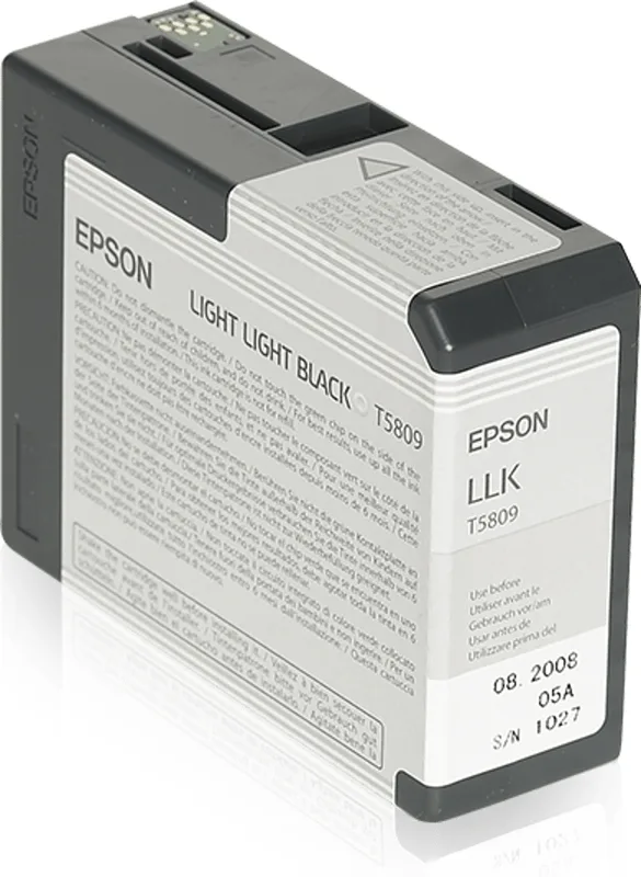 Epson Bläck Ljus Light Svart T5809
