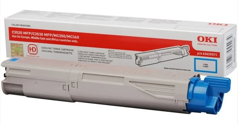 OKI Toner Cyan 2,5k C3500-Series