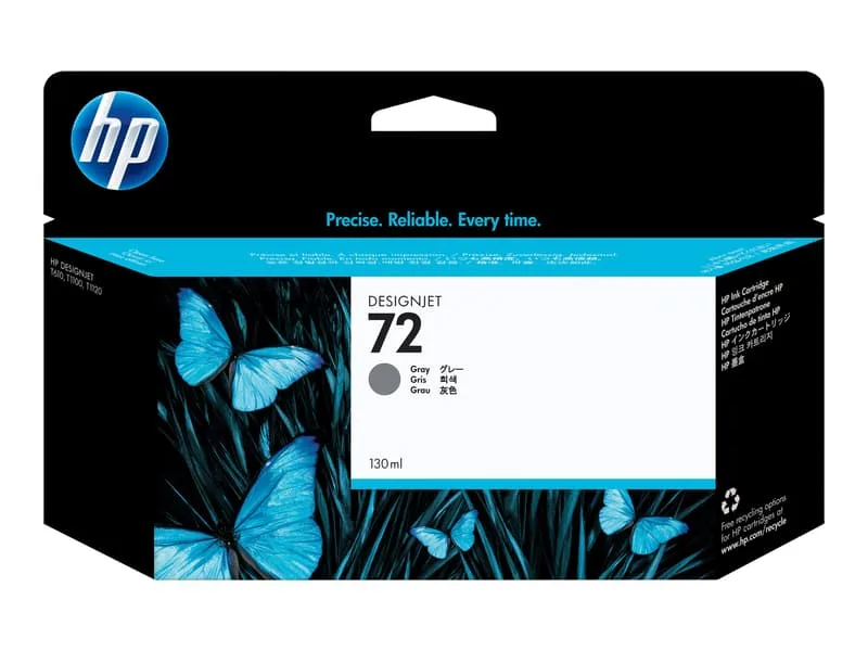 HP Bläck Grå No.72