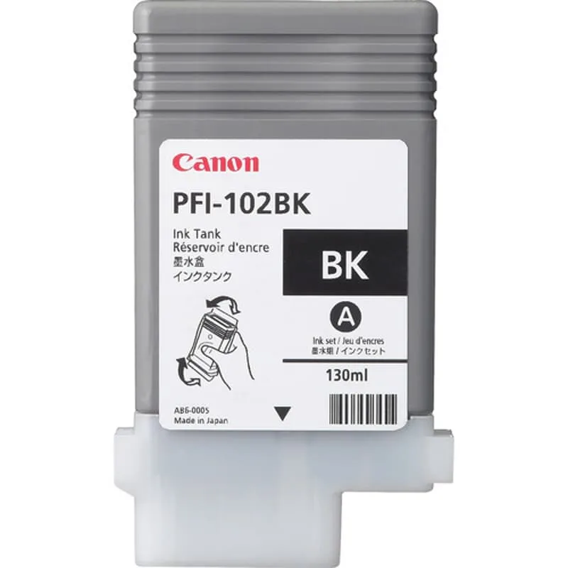 Canon Bläck Svart PFI-102BK