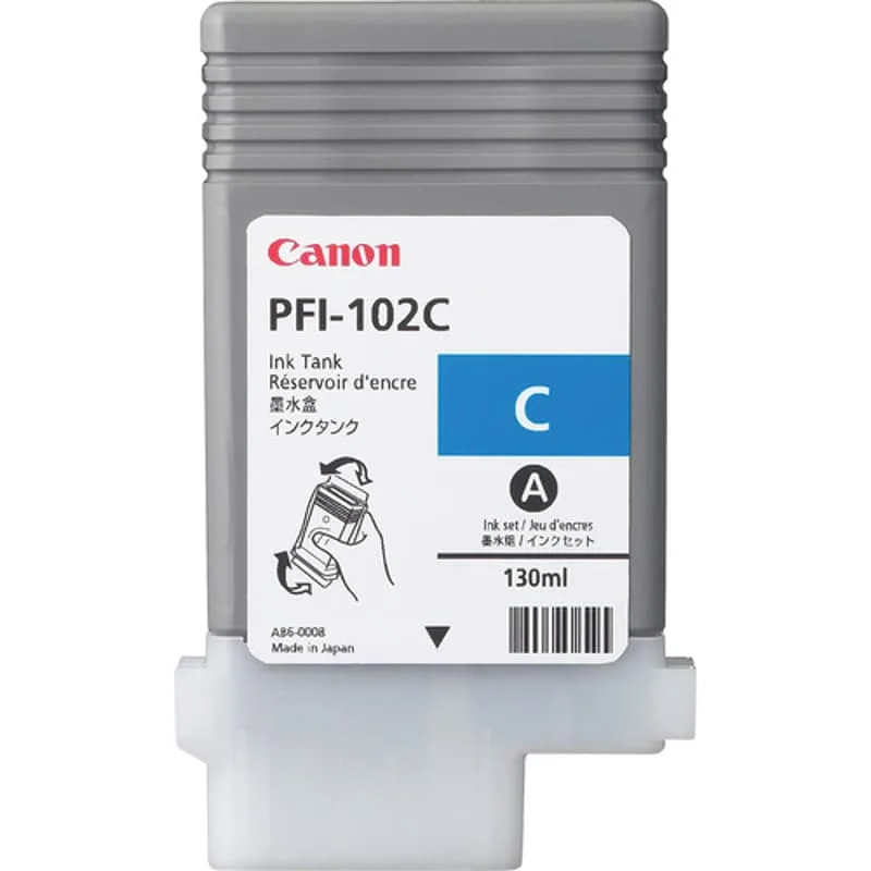 Canon Bläck Cyan PFI-102C