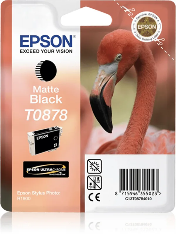 Epson Bläck Matt Svart T0878