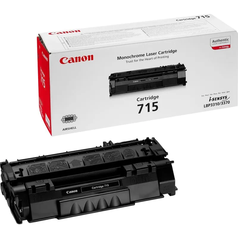 Canon Toner Svart 715 3k