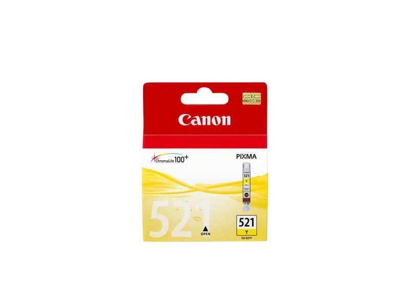 Canon CLI-521Y, Gul