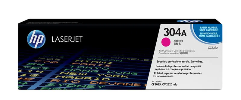 HP 304A Magenta, Color LaserJet CP2025/CM2320