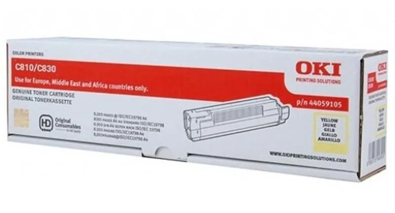 OKI Toner Gul 8k