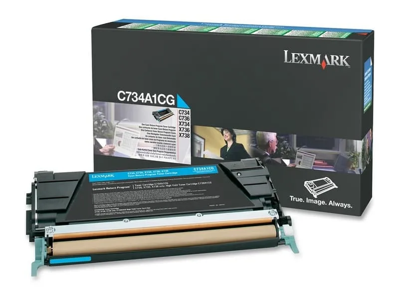 Toner Cyan 6K - C73x/X73x Return