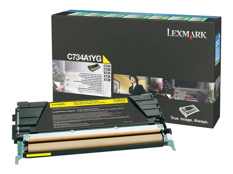 Lexmark tonerkassett för F C73X X73X kapacitet 6000 sidor, cyan