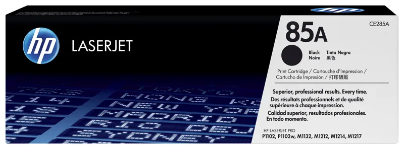 HP 85A Svart, LaserJet Pro P1100/M1130/M1210 MFP