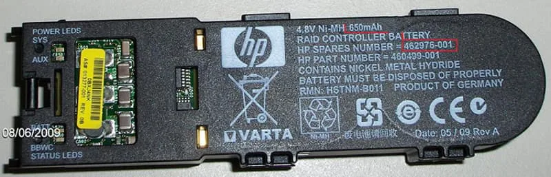 HP batteri-backupenhet för RAID-styrenhet