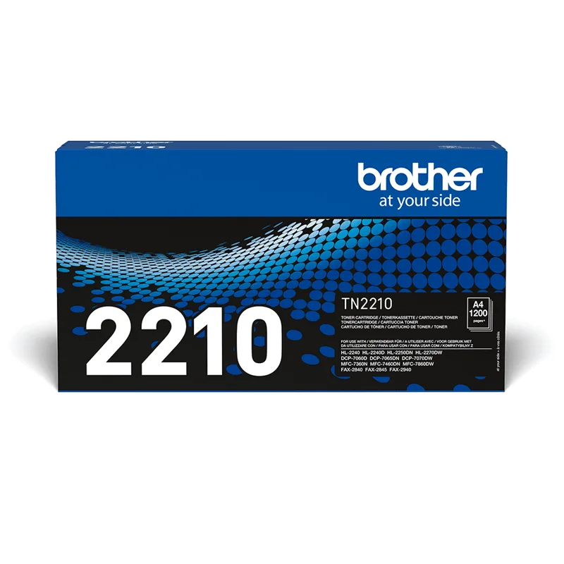 Brother Toner Svart TN-2210 1.2k